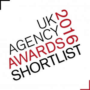 Logo for UK Agency Awards finalist 2016